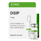 PRG DSIP packaging with medical devices on a white background