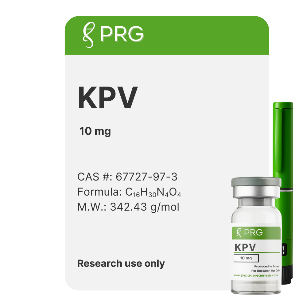 KPV product with PRG branding on a white background