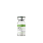 KPV vial with PRG logo on a white background