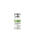 Vial of Ovagen on a white background
