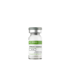 Vial labeled 'PROSTAMAX' with 'PRG' on a white background