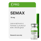 Semax packaging with PRG branding on a white background