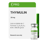 Thymulin packaging with PRG branding on a white background