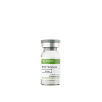 Thymulin vial with PRG Peptidergenezis label on a white background