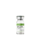 Vial labeled 'PRG VILON' on a white background