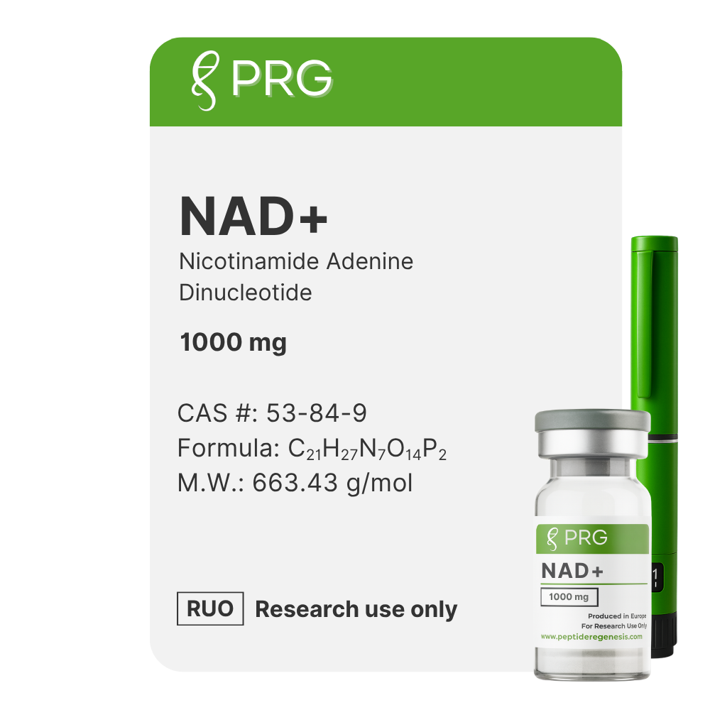 NAD peptide vial (RUO) for research use only