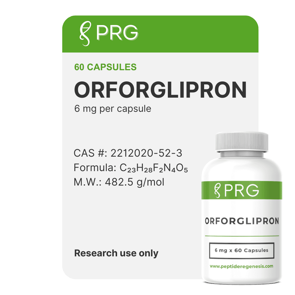 Orforglipron – Oral GLP-1 Receptor Agonist Research Compound (Capsules)